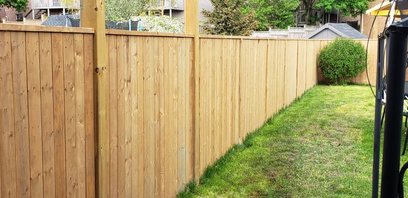 Residential Fence Construction
